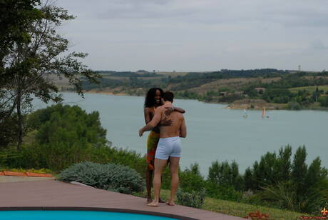 Louis De Mirabert offers xxx pic gallery with Cerone and Celia showing amazing form